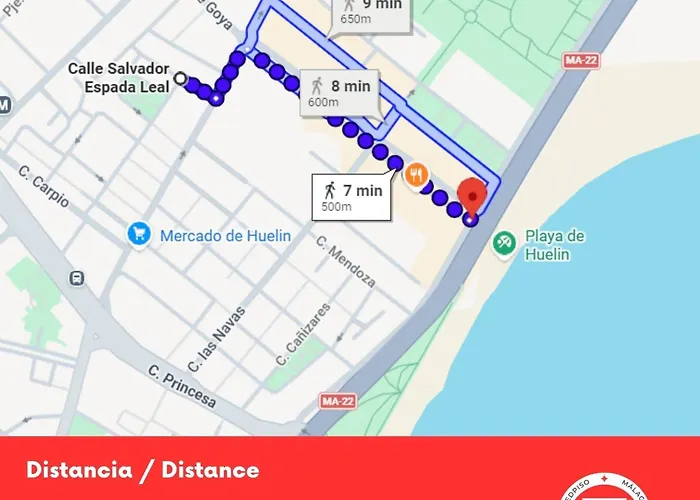 Duplex Huelin Ii & شقة مالقة